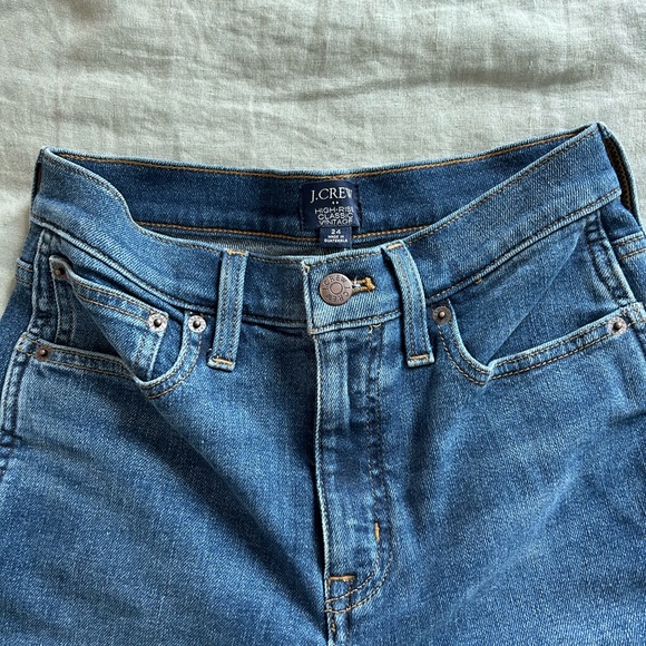 J Crew high rise classic vintage Jeans - Picture 3 of 4